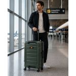 Premium Μεσαία Βαλίτσα Caterpillar 84796-603 Χακί 75L | 100% Polycarbonate | με 4 Διπλά Ροδάκια & Εξωτερικό Χερούλι