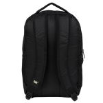 Σακίδιο Πόλης Caterpillar 84837-01 Explorer 23L Μαύρο | Eco Ripstop & Θήκη Laptop – με Ανακλαστικό Logo
