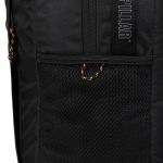 Σακίδιο Πόλης Caterpillar 84837-01 Explorer 23L Μαύρο | Eco Ripstop & Θήκη Laptop – με Ανακλαστικό Logo