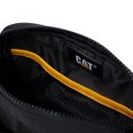 Τσαντάκι Μέσης Caterpillar Houston 85038-80 Μαύρο | Urban & Ελαφρύ με Εξωτερικές Τσέπες & Κορδόνια Σύσφιξης