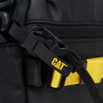 Τσαντάκι Ώμου & Χιαστί Μικρό Caterpillar Utility X 85050-01 Μαύρο | από Αδιάσχιστο Ύφασμα (Diamond Ripstop)