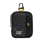 Μικρή Θήκη Οργάνωσης Ταξιδιού & Κλειδιών Caterpillar Utility X 85051-01 Μαύρο | με Καραμπίνερ από Ύφασμα Ripstop