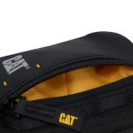 Μικρή Θήκη Οργάνωσης Ταξιδιού & Κλειδιών Caterpillar Utility X 85051-01 Μαύρο | με Καραμπίνερ από Ύφασμα Ripstop