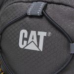 Μικρό Τσαντάκι Ώμου & Χιαστί Caterpillar Utility X 85053-690 Μαύρο | Compact Μέγεθος για Κινητό & Κλειδιά με Ανακλαστικό Λογότυπο