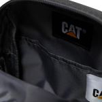 Μικρό Τσαντάκι Ώμου & Χιαστί Caterpillar Utility X 85053-690 Μαύρο | Compact Μέγεθος για Κινητό & Κλειδιά με Ανακλαστικό Λογότυπο