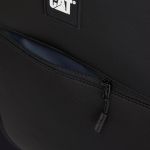 Υβριδική Βαλίτσα Καμπίνας 54x37x24 Caterpillar 85060-01 Μαύρο 30L | Σκληρή & Υφασμάτινη με Μπροστινή Θήκη