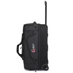 Μεσαία Τροχοτσάντα Ταξιδιού Cardinal 8507 Μαύρο 65cm 73L | Αδιάβροχο με Διπλό Πάτο | 3-σε-1 Duffel Trolley