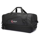 Μεγάλη Τροχοτσάντα Ταξιδιού Cardinal 8508 Μαύρη 75cm 105L | Αδιάβροχη με Διπλό Πάτο | Τηλεσκοπική Λαβή