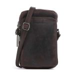 Δερμάτινο Τσαντάκι Ώμου Μικρό Chesterfield Hamilton C48.116301 Καφέ – Premium, Ιδανικό για Smartphone