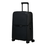 Βαλίτσα Καμπίνας 55x40x20 Samsonite Magnum Eco 139845 Μαύρο | με Κλιπ & Κλείσιμο 3 Σημείων | Ελαφριά Χειραποσκευή