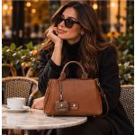 Επώνυμη Fashion Τσάντα 3 Θηκών Beverly Hills Polo Club BH-4703 Καφέ