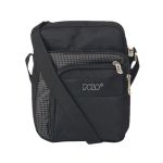 Ανδρικό Τσαντάκι Ώμου POLO 907008-2000 Μαύρο – Θήκη για Smartphone, Πρακτικό & Πολλές Τσέπες