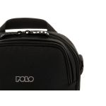 Ανδρικό Τσαντάκι Ώμου POLO 907030 ROBER Μαύρο – RFID Προστασία, Θήκη Smartphone, Ευρύχωρο & Ανθεκτικό