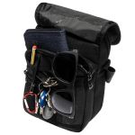 Ανδρικό Τσαντάκι Ώμου / Χιαστί POLO VERTICAL 907071 Μαύρο – Compact & Οργανωμένο με Καπάκι & Επέκταση