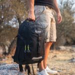 Σακίδιο Πλάτης Μεγάλο CARDINAL 911 Plus Μαύρο 57L με Θήκη Laptop 17.3″ & Πολλαπλές Θήκες