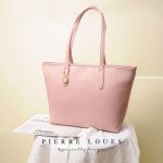 Γυναικεία Τσάντα Ώμου Shopper Pierre Loues 914-62 Ροζ | Ασφαλές Φερμουάρ & Ιμάντες Microfiber | Απόλυτη Οργάνωση & Στυλ