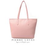 Γυναικεία Τσάντα Ώμου Shopper Pierre Loues 914-62 Ροζ | Ασφαλές Φερμουάρ & Ιμάντες Microfiber | Απόλυτη Οργάνωση & Στυλ