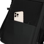 Σακίδιο Επαγγελματικό / Ταξιδιού RCM 26001 Μαύρο 35L | Αδιάβροχο Business Γραφείου & Καμπίνας με Αντικλεπτική Τσέπη