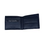 Δερμάτινο Ανδρικό Πορτοφόλι Μικρό Guy Laroche 62905 Dark Blue | RFID Προστασία & Compact Design