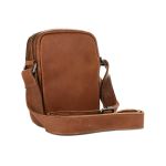 Δερμάτινο Τσαντάκι Ώμου Μικρό Chesterfield C48.097231 Κονιάκ – Κομψό & Ανθεκτικό Wax Pull-Up Δέρμα
