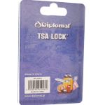 Λουκέτο Diplomat ACLOCK4 TSA με Κλειδί – Μπλε Ιδανικό για Βαλίτσες