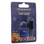 Λουκέτο Diplomat ACLOCK4 TSA με Κλειδί – Μπλε Ιδανικό για Βαλίτσες