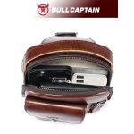 Ανδρικό Τσαντάκι Χιαστί Bull Captain XB555 Καφέ | 5 Εξωτερικές Θήκες & Vintage Στυλ