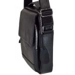 Δερμάτινο Τσαντάκι Ώμου AC 9747-black