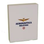 Ανδρικό Δερμάτινο Πορτοφόλι Aeronautica Militare AM-183 Μαύρο | Premium, RFID Προστασία & Ιταλική Φινέτσα