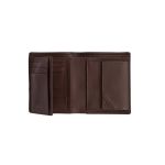 Δερμάτινο Πορτοφόλι Όρθιο Camel Active Taiga 404-705-29 Καφέ Σκούρο