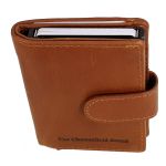 Δερμάτινη Μεταλλική Καρτοθήκη Chesterfield C08.038131 Κονιάκ με RFID Προστασία – Ασφάλεια & Πολυτέλεια
