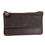 Δερμάτινη Κλειδοθήκη / Πορτοφολάκι Chesterfield C08.050901 Καφέ Violette – Wax Pull Up Δέρμα