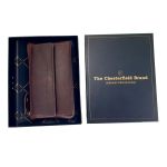 Δερμάτινη Κλειδοθήκη / Πορτοφολάκι Chesterfield C08.050901 Καφέ Violette – Wax Pull Up Δέρμα