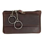 Δερμάτινη Κλειδοθήκη / Πορτοφολάκι Chesterfield C08.050901 Καφέ Violette – Wax Pull Up Δέρμα