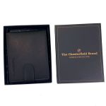 Ανδρικό Δερμάτινο Πορτοφόλι Chesterfield C08.051200 Μαύρο Curtis με RFID Προστασία – Δέρμα Wax Pull Up