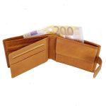Ανδρικό Δερμάτινο Πορτοφόλι Chesterfield C08.051231 Κονιάκ Curtis με RFID Προστασία – Δέρμα Wax Pull Up