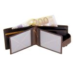 Ανδρικό Δερμάτινο Πορτοφόλι Μικρό Chesterfield C08.051101 Καφέ – Yamba με RFID Προστασία & Vintage Δέρμα