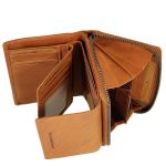 Δερμάτινο Γυναικείο Πορτοφόλι Chesterfield C08.017231 Κονιάκ με RFID Προστασία – Premium Ποιότητα