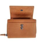 Δερμάτινο Γυναικείο Πορτοφόλι Chesterfield C08.017231 Κονιάκ με RFID Προστασία – Premium Ποιότητα