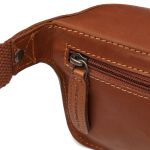 Δερμάτινο Τσαντάκι Μέσης Chesterfield Toronto C23.102131 Κονιάκ – Premium Pull-Up Δέρμα – Πολυτελές Τσαντάκι
