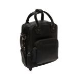 Δερμάτινο Τσαντάκι Ώμου CHESTERFIELD C48.117500 Black Morena