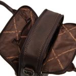 Δερμάτινο Τσαντάκι Ώμου CHESTERFIELD C48.117501 Dark Brown Morena