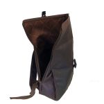 Δερμάτινο Επαγγελματικό Σακίδιο Πλάτης Chesterfield Savona C58.032201 Καφέ | Roll Top, Θήκη Laptop 15