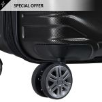 Μεγάλη Βαλίτσα Delsey Meteor 78cm Μαύρη 110L | Ανθεκτική ABS/Polycarbonate & με Επέκταση | για 23 Κιλά και Άνω
