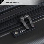 Μεγάλη Βαλίτσα Delsey Meteor 78cm Μαύρη 110L | Ανθεκτική ABS/Polycarbonate & με Επέκταση | για 23 Κιλά και Άνω