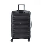 Μεγάλη Βαλίτσα Delsey Meteor 78cm Μαύρη 110L | Ανθεκτική ABS/Polycarbonate & με Επέκταση | για 23 Κιλά και Άνω