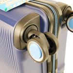 Βαλίτσα Καμπίνας 55x40x20 Dielle 180-55 Μπλε 35L | Πολυπροπυλένιο με Ιταλική Φινέτσα | Ιδανική για Όλες τις Αεροπορικές