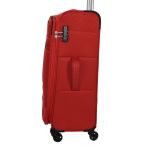Βαλίτσα Μεγάλη DIELLE 350-70 Κόκκινο 77cm – Ελαφριά με Polyester EVA, Επέκταση & TSA Κλειδαριά