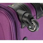 Σετ Βαλίτσες DIPLOMAT ZC3004 SET3 Μωβ – Καμπίνας, Μεσαία & Μεγάλη με 4 Ρόδες, Πλήρες Travel Set για κάθε ταξίδι