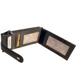 Δερμάτινη Καρτοθήκη GINIS CG-317 Καφέ – RFID Προστασία & 10 Θέσεις Καρτών
